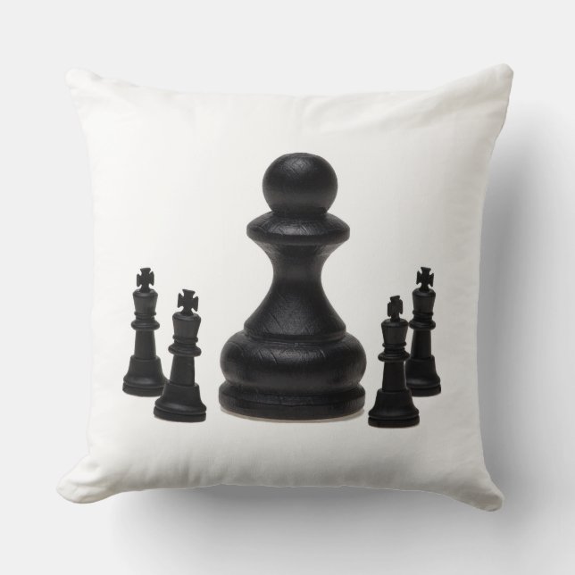 Big Boss Throw Pillow (Front)