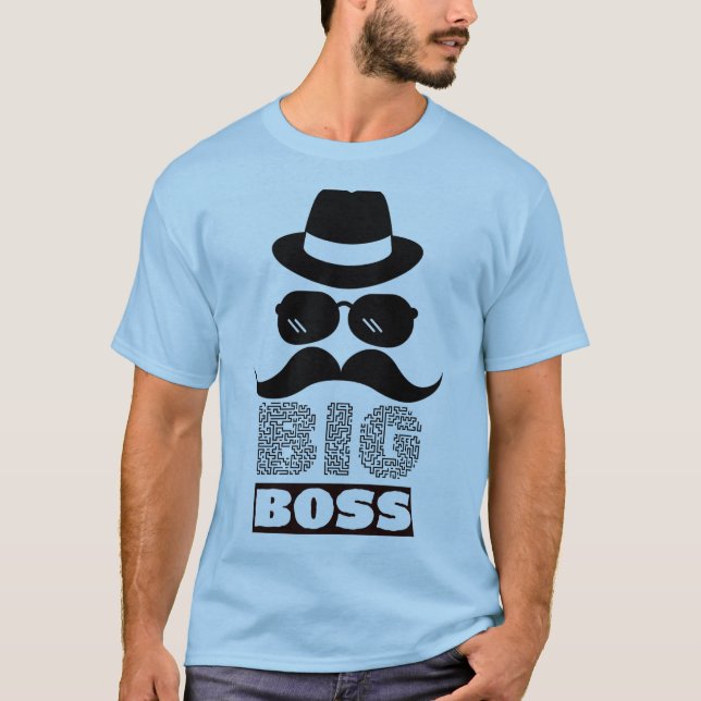 Big Boss Unique T-Shirt Design (Front)