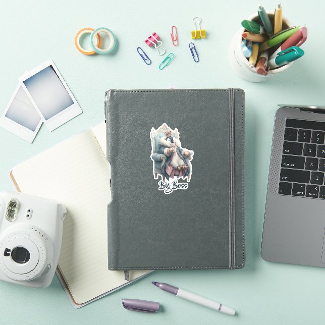 Big Boss Winter Penguin Design (iPad Cover)