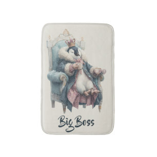 Big Boss Winter Penguin Design Bath Mat