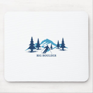 Big Boulder Pennsylvania Ski Resort Skiing Skier T Mouse Pad