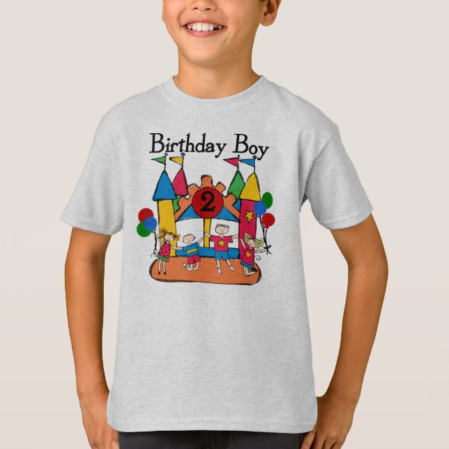 Big Bounce Boy 2nd Birthday Tshirts et cadeaux (Devant)