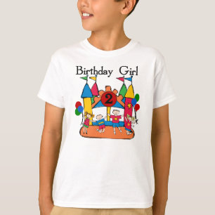 Big Bounce Girl 2nd Birthday Tshirts and Gifts
