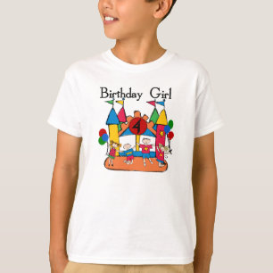 Big Bounce Girl 4th Birthday T-shirts and Gifts