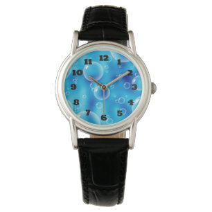 Big Bouncing Blue Bubbles Watch
