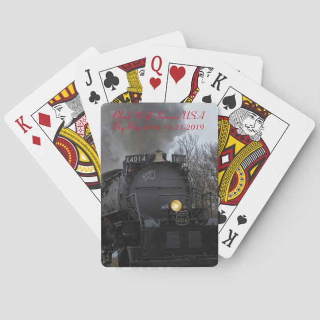 Big Boy 4014 Playing Cards (Back)