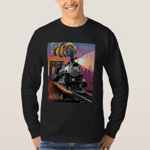 Big Boy 4014 Train Steam Engine Locomotive 4014 Ra T-Shirt