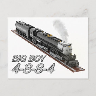 Big Boy 4-8-8-4 Locomotive Postcard