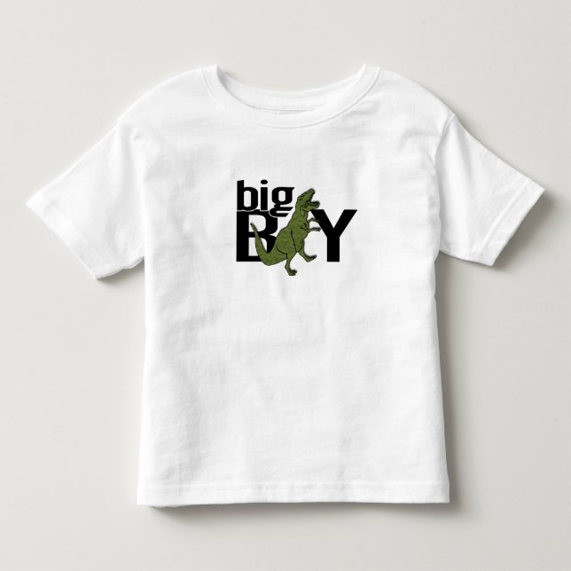 Big Boy Toddler T-shirt (Front)