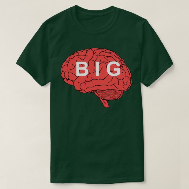 Big Brain T-Shirt (Design Front)