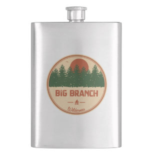 Big Branch Wilderness Vermont Hip Flask