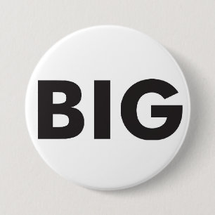 Big Brand Badge 3 Inch Round Button