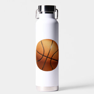 Big Bright Orange Basketball, Water Bottle