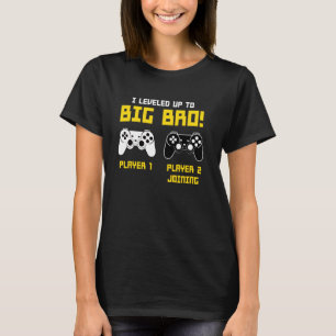 Big Bro Announcement Brother Gamer Controller Gami T-Shirt