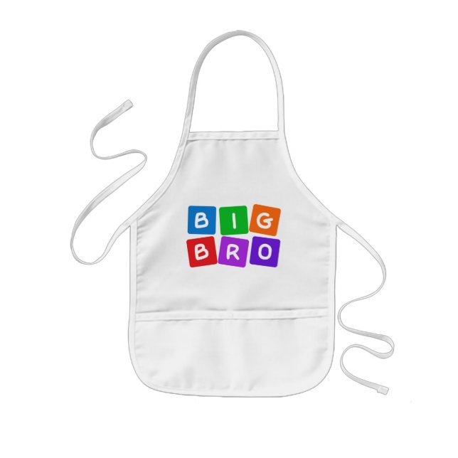 Big Bro apron – choose style & colour (Front)