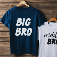 BIG BRO baby brother announcement, sibling gift