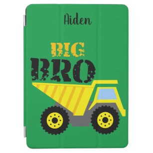 Big Bro Construction Yellow Dump Truck iPad Air Cover