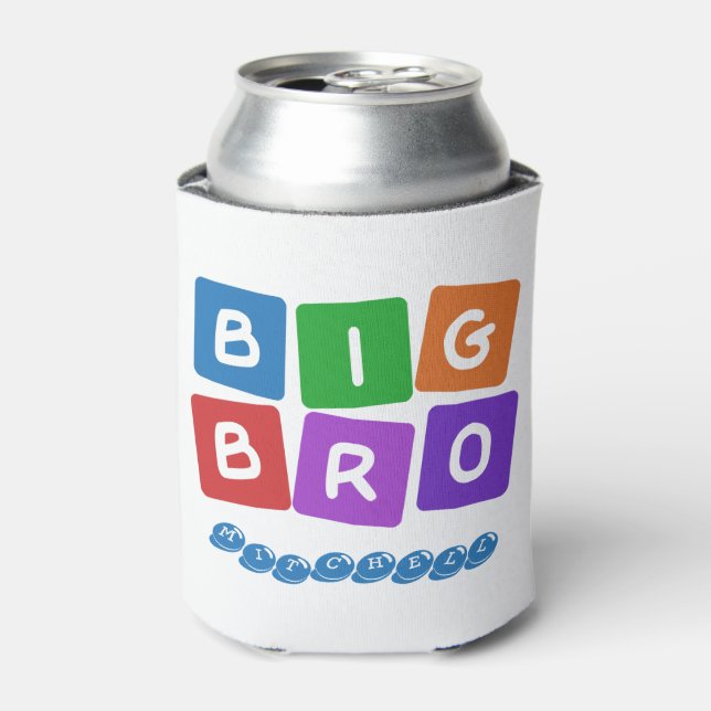 Big Bro custom name can cooler (Can Front)