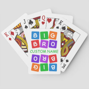 Big Bro custom playing cards