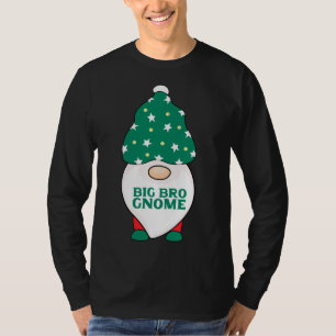 Big Bro Gnome Brother Gnomes Matching Christmas Pa T-Shirt