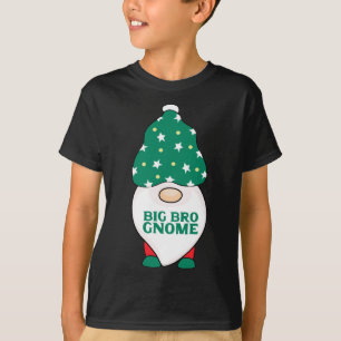 Big Bro Gnome Brother Gnomes Matching Christmas Pa T-Shirt