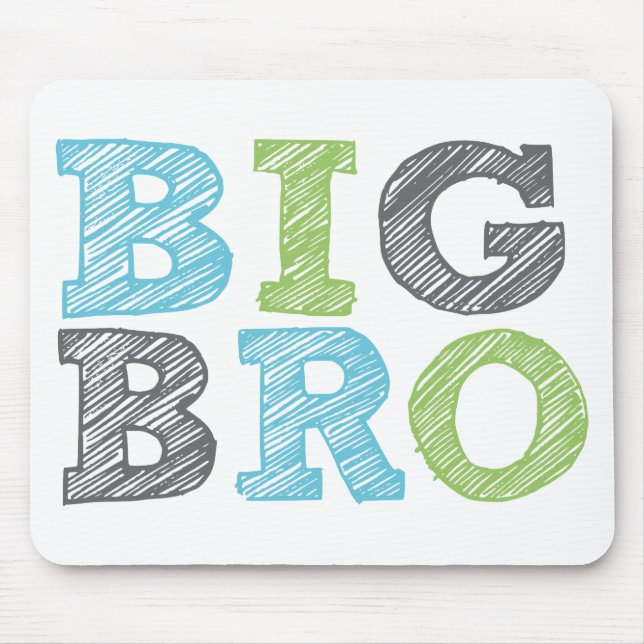 Big Bro Mouse Pad (Front)