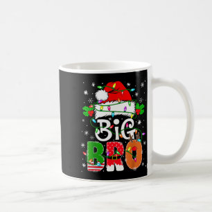 Big Bro Santa New Sibling Brother Announcement Xma Coffee Mug
