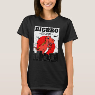 Big Bro Saurus Dinosaur Brothersaurus Family Match T-Shirt