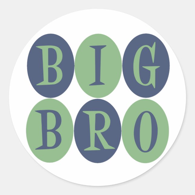 Big Bro stickers (Front)