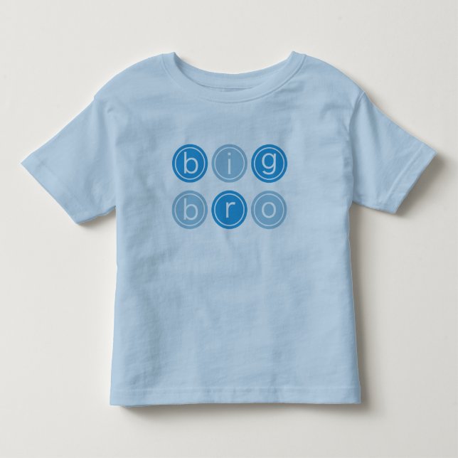 Big Bro Toddler T-shirt (Front)