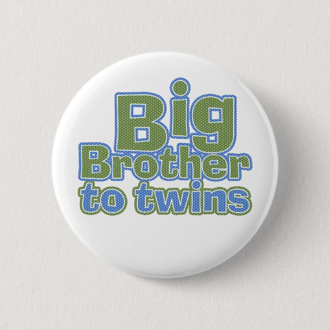 Big Bro - Twins 2 Inch Round Button (Front)