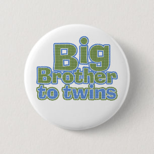 Big Bro - Twins 2 Inch Round Button