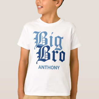Big Bro with Name T-Shirt