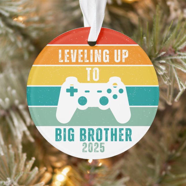 Big Brother 2025 Leveling up retro gamer bauble (Arbre)