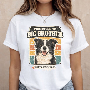 Big Brother Announcement Dog Baby Reveal T-Shirt