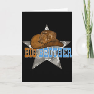Big Brother Baby Brother Boy Maternity Western 100 Card