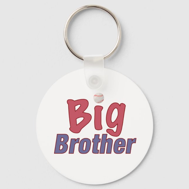 Big Brother (baseball) Keychain (Front)