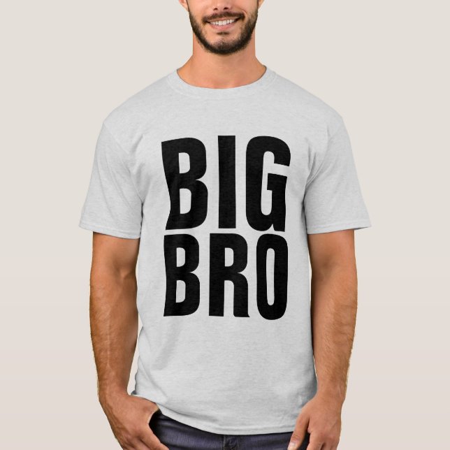 BIG BROTHER BRO T-SHIRTS TEES (Front)