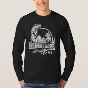 Big Brother Brothersaurus Dinosaur Saurus Rex Son T-Shirt