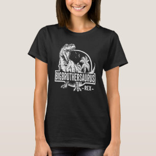 Big Brother Brothersaurus Dinosaur Saurus Rex Son T-Shirt