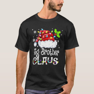 Big Brother Claus Christmas Pajama Family Matching T-Shirt