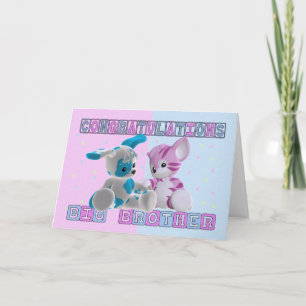 Big Brother Congratulations Card