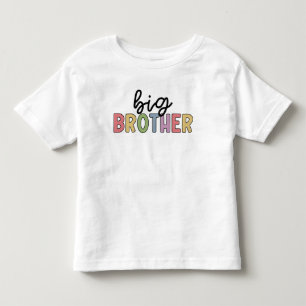 Big Brother Cute Promoted to Brother Toddler T-shirt