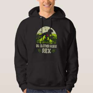 Big Brother Dinosaur Rex Big Brothersaurus 2 Kids  Hoodie