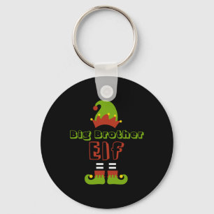 Big Brother Elf Christmas Xmas Cute T Shirt Keychain
