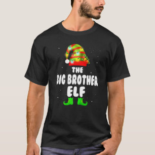 Big Brother Elf Family Matching Group Christmas Ou T-Shirt