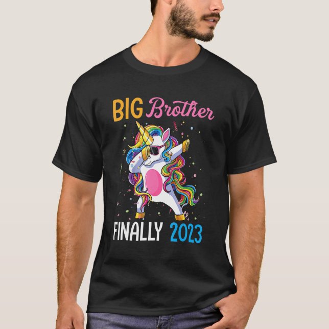 Big Brother Finally 2023 Pregnancy Announcement Un T-Shirt (Front)