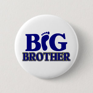 Big Brother (Foot) 2 Inch Round Button