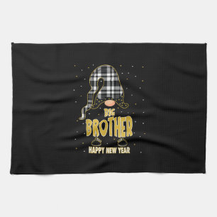 Big Brother Happy New Year  Matching gift Kitchen Towel
