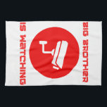 Big Brother is Watching  1984 ingsoc Kitchen Towel<br><div class="desc">Big Brother is Watching  1984 ingsoc</div>